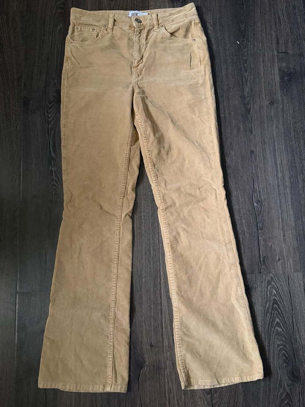 BDG Urban Outfitters Tan Corduroy Flare Pants Size W30 L32